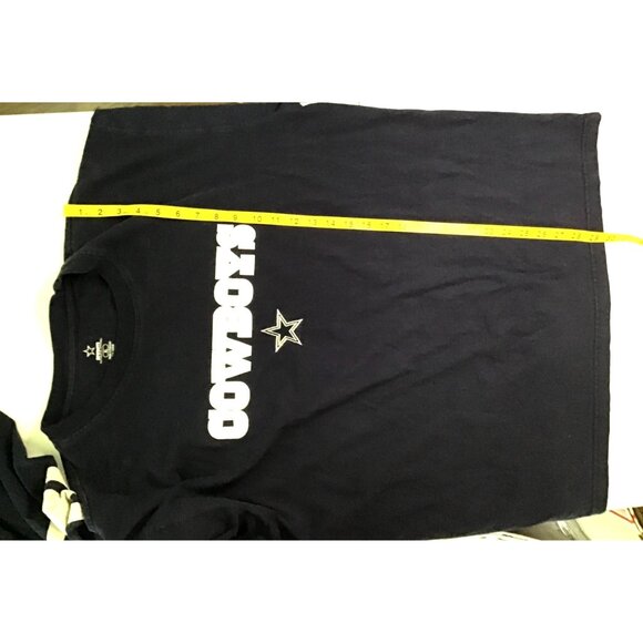 COWBOYS AUTHENTIC APPAREL-MENS BLUE COTTON GRAPHIC LONG SLEEVE SHIRT SIZE XL - Picture 6 of 6